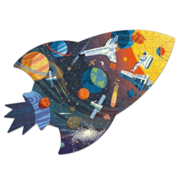 New Mudpuppy Outer Space Scene Puzzle - 300 Piece - Picture 7 of 7